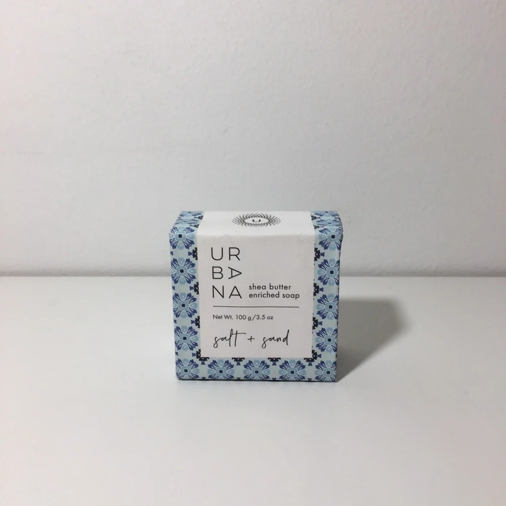 Urbana Shea Butter Hand & Body Soap in Salt + Sand 3.5 OZ